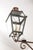 French 1890s Iron and Copper Wall Lantern with Four Lights and Scrolling Bracket For Sale - Image 10 of 11