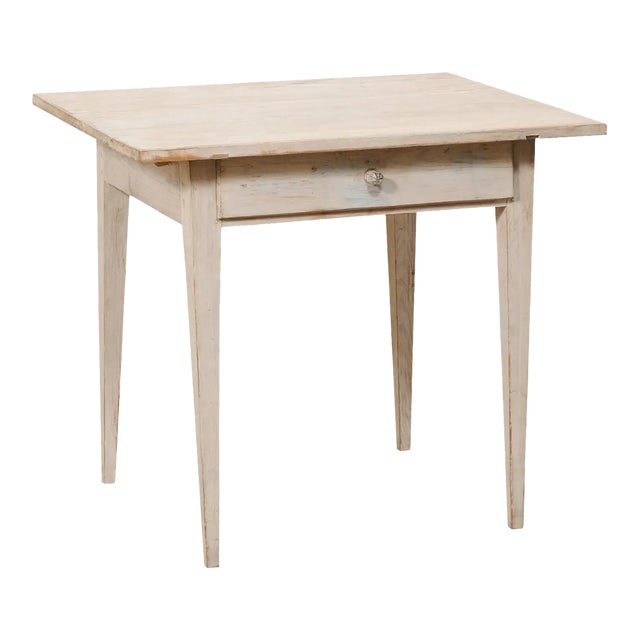 Early 19th Century Swedish Period Gustavian Occasional Table For Sale