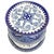 Ceramic 1990s Large Chinoiserie Blue & White 3-Tier Porcelain Serving Stand by Bombay For Sale - Image 7 of 11