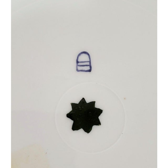 19th C Austrian Royal Vienna Porcelain Portrait Plate of Duchesse De Bourgogne by Wagner For Sale - Image 13 of 13