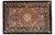 • Exclusive rug Ghom | Knot density: Very high | Material: Pure silk | Size: 208×141 cm | Condition: Excellent | Pattern:...