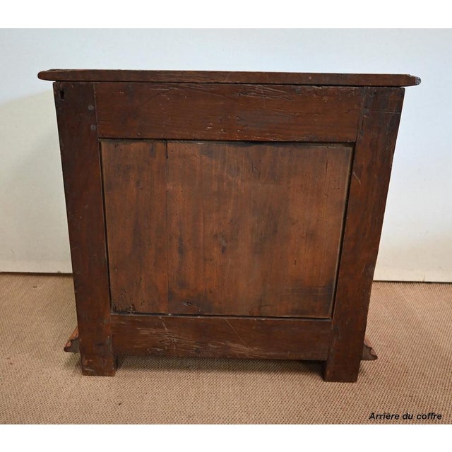 Small Renaissance Oak Chest, Early 1900s For Sale - Image 16 of 18