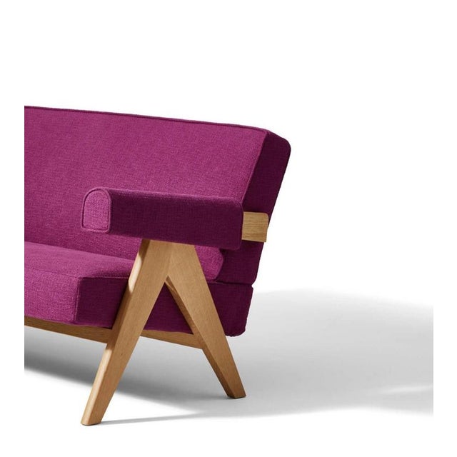 Capitol Complex Sofa by Pierre Jeanneret for Cassina For Sale - Image 10 of 12