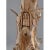 105" Tall Hand Carved Figural Wood Spirit Animals Tree Trunk Totem Sculpture For Sale - Image 17 of 18