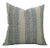 Fabdivine Artisan Block Print Throw Pillow Cover 12x20 Inch Thick Linen-Kaju Katali For Sale