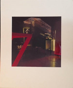 Lorie Novak, Untitled Abstract Color Photograph Interior 1970's Woman Photographer, 1979