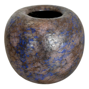 Fat Lava Multi-Color Pottery 802-2 Ball Vase attributed to Ruscha, 1970s