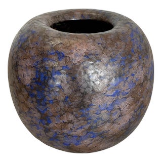 Fat Lava Multi-Color Pottery 802-2 Ball Vase from Ruscha, 1970s For Sale