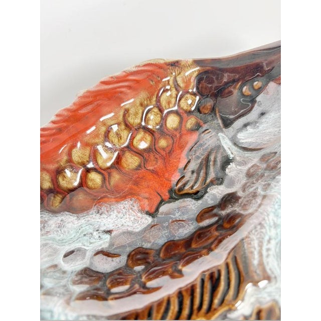 Vallauris Ceramic Serving Platter, France, 1960s For Sale - Image 9 of 12