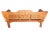 Bali Teak Daybed With Hand Carved Rails 24 For Sale - Image 4 of 5
