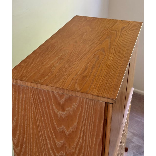Mid Century Paul Laszlo for Brown-Saltman Oak Dresser For Sale - Image 14 of 17