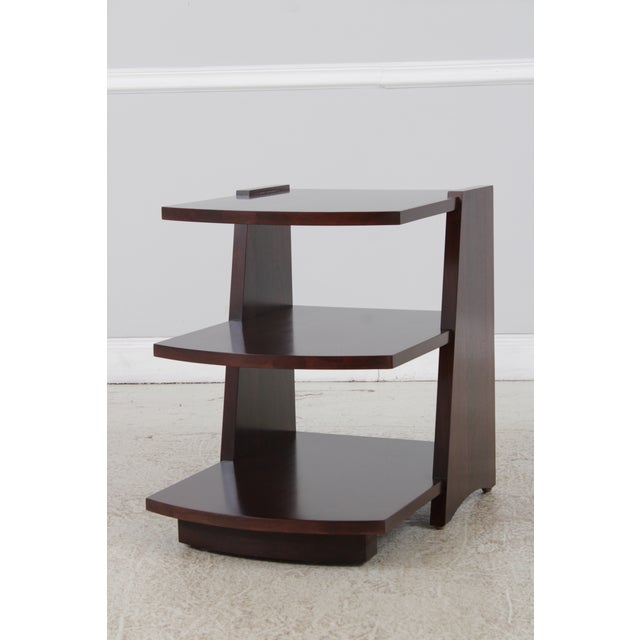 Stickley Metropolitan Cherry 3 Tiered Stand For Sale - Image 9 of 15
