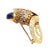 Gold Late 20th Century Rare Ilias Lalaounis Yellow Gold Ram Ares Diamond Ruby Sapphire Large Brooch For Sale - Image 8 of 14
