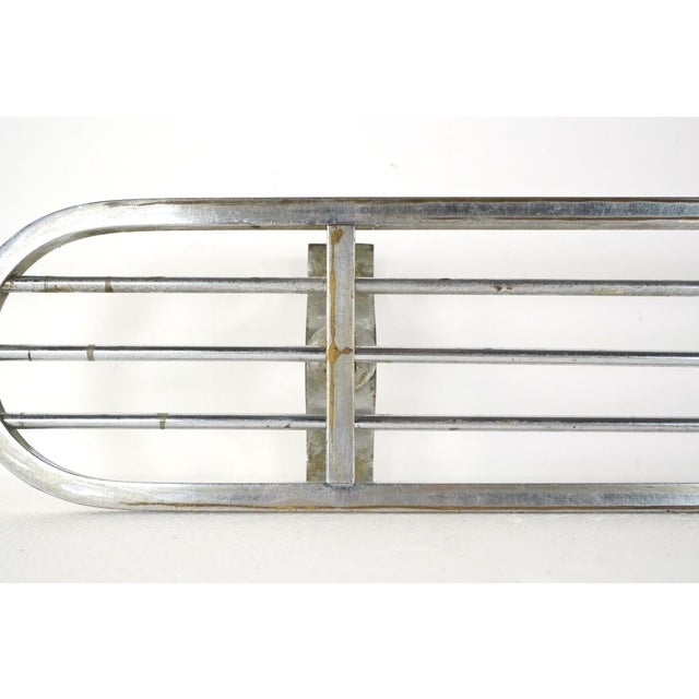 Traditional Vintage European Oblong Brass Bakery Trivet For Sale - Image 3 of 13