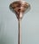 Bauhaus Pendant Light in Chromed Metal with White Opaline Glass Globe, 1930s For Sale - Image 6 of 9