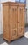 Built from heavier stock than most, and with a beautiful color and lots of character, this sturdy little two door armoire...