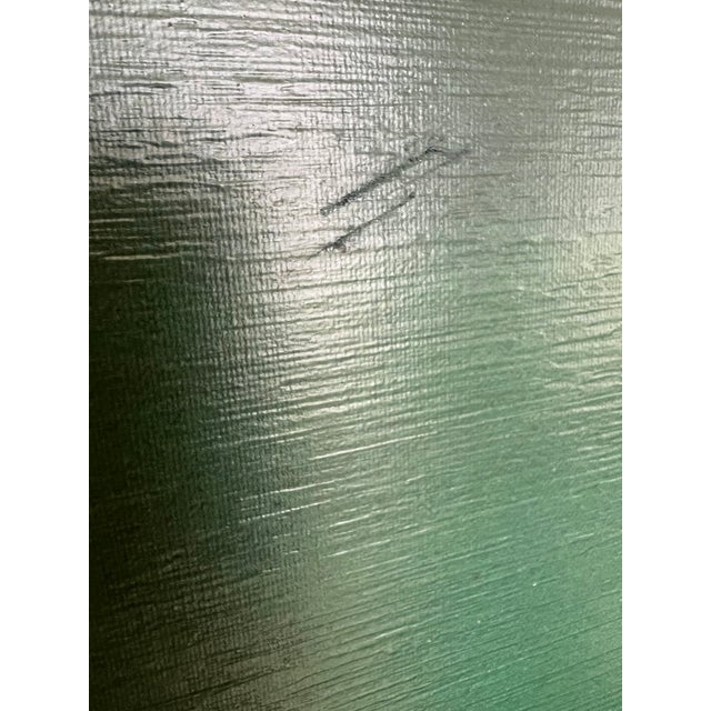 2010s Huge Marfa 47" X 50" Abstract Canvas Wall Art Print by Sarah Stockstill For Sale - Image 5 of 5