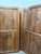 Antique Spanish Style Double Carved Entry Doors in Solid Wood | Statement Architectural Panels 80x36 For Sale - Image 9 of 9