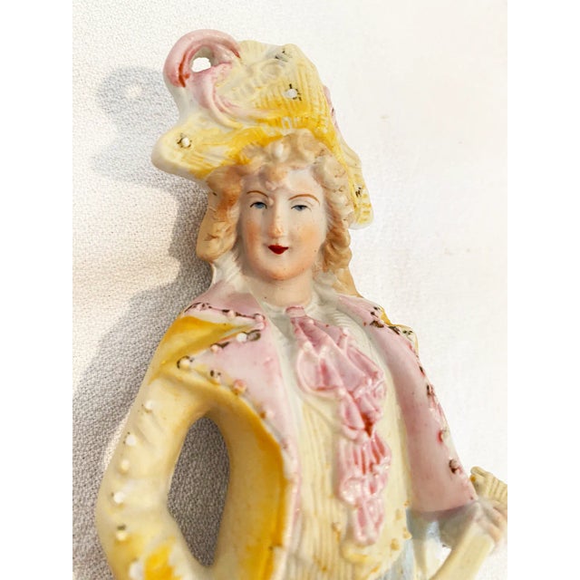 This handsome Victorian nobleman dressed in dandy duds is an amazing example of vintage bisque porcelain from Japan during...