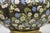 Antique Chinese Black Cloisonne Enamel Butterfly & Flower Bronze Cachepot Vase For Sale - Image 9 of 12