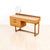 Small Mid Century Teak Desk Vanity by Gunther Hoffstead for Uniflex For Sale - Image 4 of 10