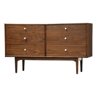 1960s Refinished Kipp Stewart Declaration 52” Dresser for Drexel For Sale