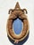 Small rope mirror, France, 1960s. Original handcrafted wall mirror made of braided rope, inspired by the nautical world...