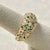 Contemporary Syna Yellow Gold Mogul Ring with Emeralds and Diamonds For Sale - Image 3 of 6