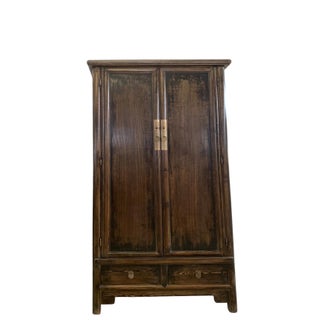 Asian Armoire Cabinet 2 Door Cabinet For Sale