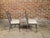 Pair of English Chinese Chippendale Style Midcentury Side Chairs with Upholstery For Sale In Atlanta - Image 6 of 10