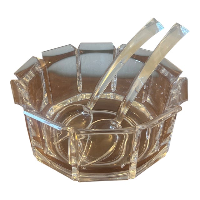 Vintage Grainware Lucite Salad Bowl Set - 3 pcs For Sale