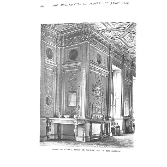 1980s "The Architecture of Robert and James Adam: Volumes I & Ii" 1984 Bolton, Arthur T. For Sale - Image 5 of 10