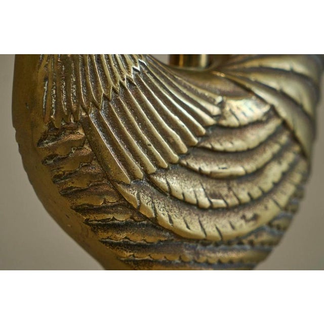 French Rooster Table Lamp in Brass and Rattan from Le Coq dOr, 1960s For Sale - Image 9 of 14