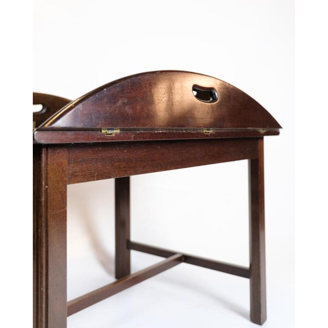 Danish Butler Table in Mahogany, 1960s For Sale - Image 14 of 18