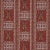 Sample - Schumacher Maracena Jacquard Fabric in Red For Sale