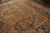 Textile Antique Spanish Arts & Crafts Rug in Beige-Brown, Red and Blue Floral Pattern For Sale - Image 7 of 8