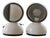 Eclisse Table Lamps by Vico Magistretti for Artemide, Set of 2 For Sale