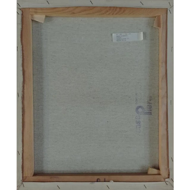 Hector Ramirez Ortega, Composition, 1989, Mixed Media on Canvas For Sale - Image 6 of 7