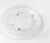 Transparent 20th Century Clear and Frosted Glass Wine Coaster, French or Italian For Sale - Image 8 of 14