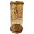 1950s 1950 Mid-Century Italian Gilt Metal Lattice & Rope Tassel Umbrella Stand, Attr. To Li Puma Firenze For Sale - Image 5 of 9