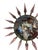 Very good condition. Superb condition / Dimensions of the central mirror 50 cm This piece is attributed to the mentioned...