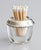 Silver Vintage Sterling Silver & Glass Match Striker Holder For Sale - Image 8 of 8