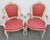 Louis XV Style Cream & Gold Chairs - A Pair For Sale - Image 4 of 7