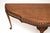 Wood Antique Queen Anne Style Figured Walnut Console Table, 1900s For Sale - Image 7 of 11