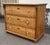 Rustic European Pine Central European Chest of Three Drawers For Sale - Image 3 of 15