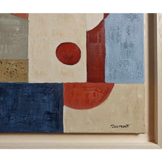 Interference, Contemporary Geometric Abstract, Framed by Sophie Dumont For Sale - Image 4 of 9
