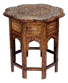 Example of Anglo-Indian Side Tables