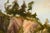 American Trees at the Top of the Big Sur Coastal Bluffs Landscape - Oil on Artists Board by Kenneth Lucas For Sale - Image 3 of 7