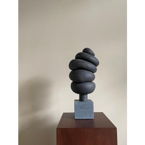 Modder Reclaiming Her Power Ceramic Sculpture by Françoise Jeffrey For Sale - Image 6 of 8