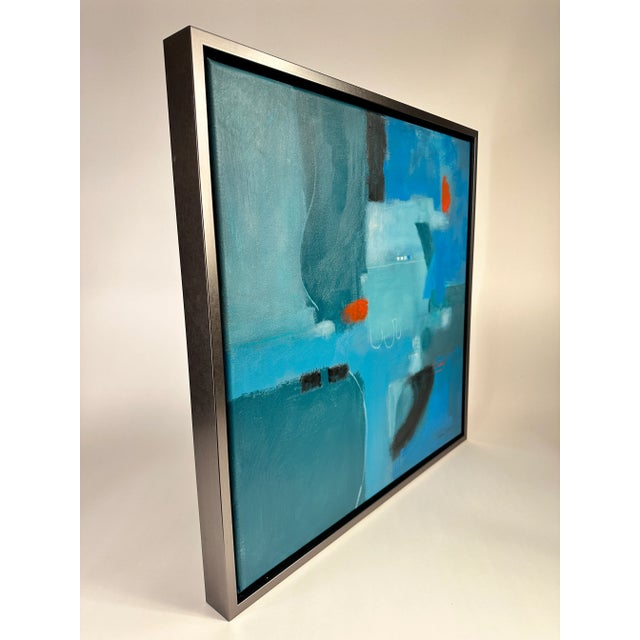 Abstract Abstract Modern Painting by Eugene Smith For Sale - Image 3 of 5